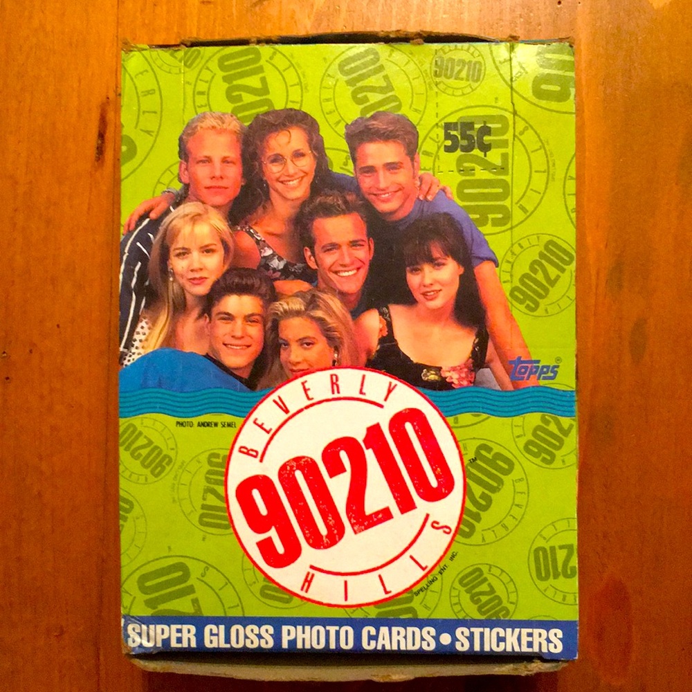 1991 Topps Beverly Hills 90210 Trading Cards 36pk